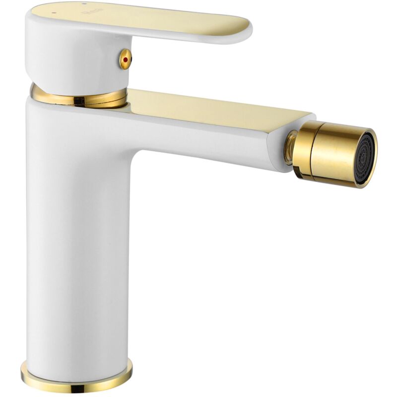 foto del prodotto rea rubinetto bidet bloom white gold