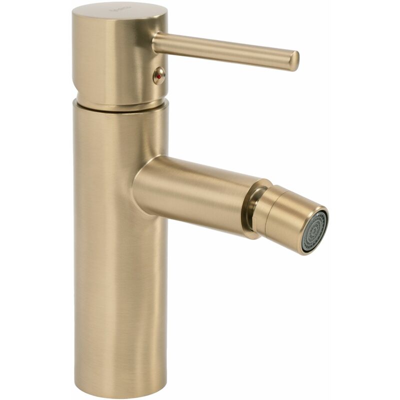 foto del prodotto rea rubinetto bidet tess l. gold brush