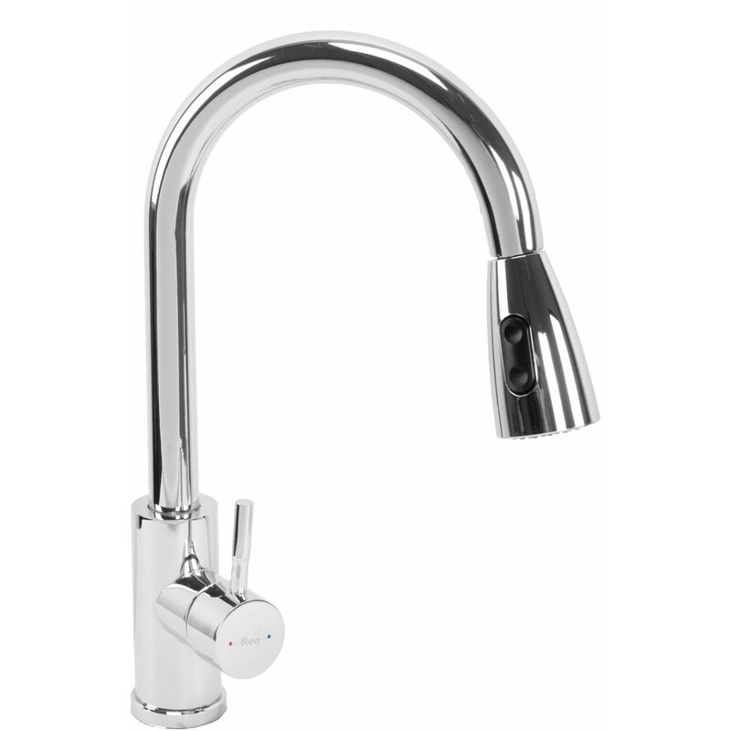 foto del prodotto rea rubinetto da cucina cross chrome