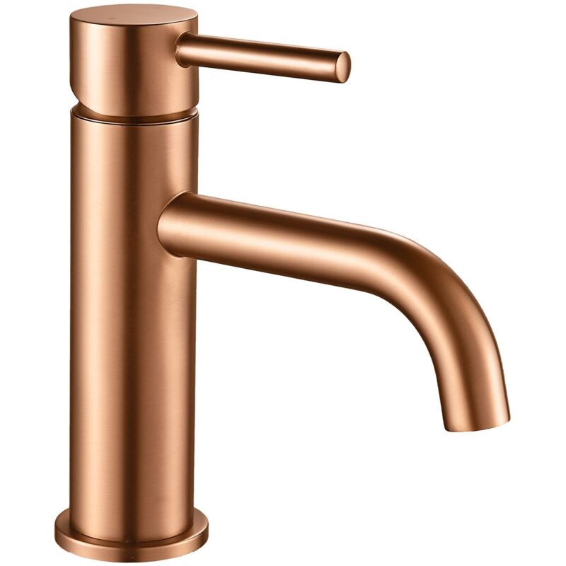 foto del prodotto rea rubinetto da lavabo lungo copper brush