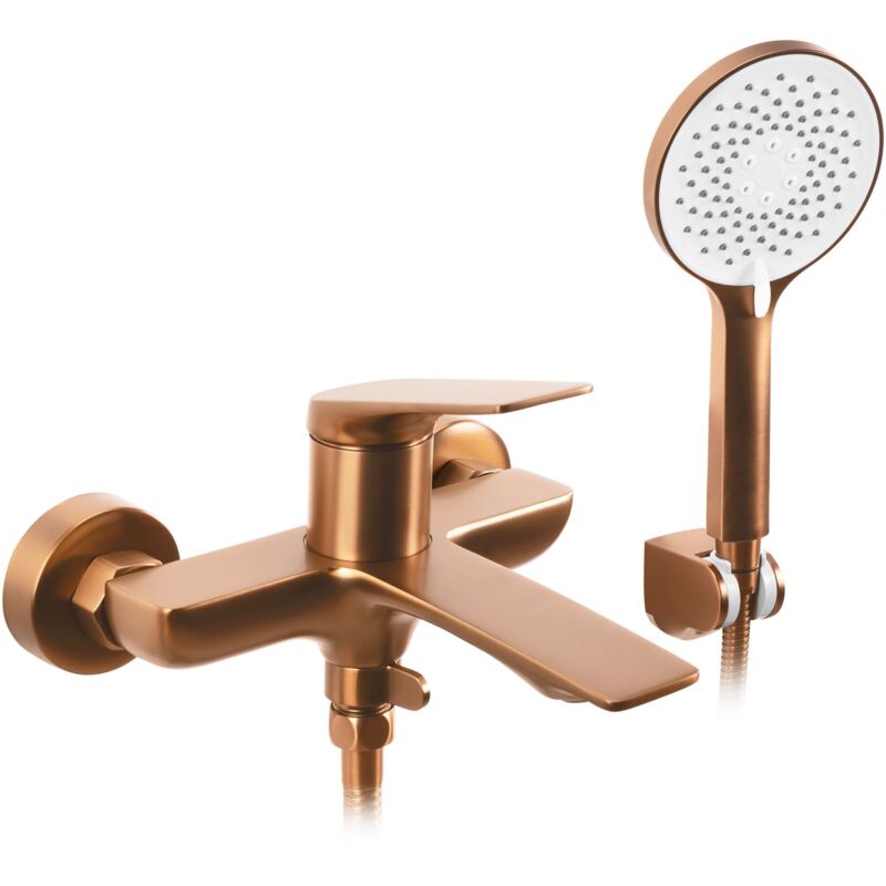 foto del prodotto rea rubinetto da vasca avalon brush copper