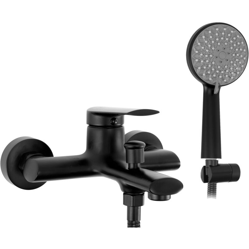 foto del prodotto rea rubinetto da vasca buzz black