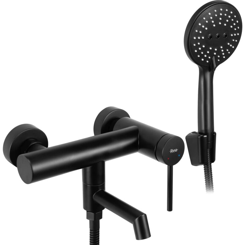 foto del prodotto rea rubinetto da vasca foss black