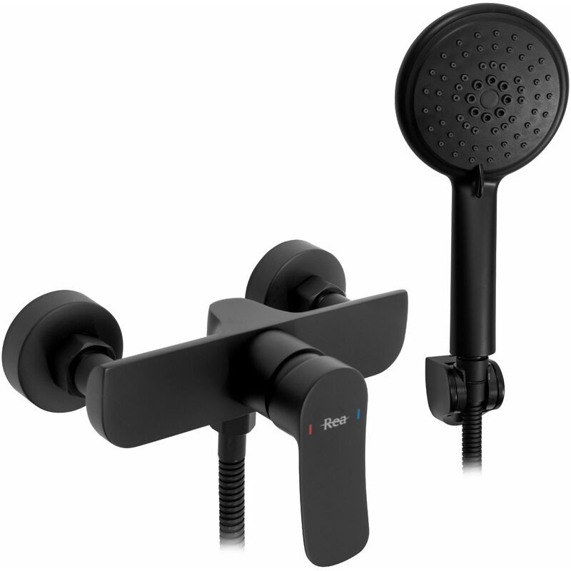 foto del prodotto rea rubinetto doccia dart black