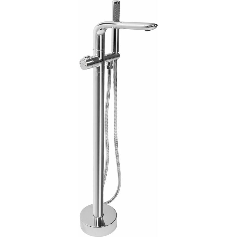 foto del prodotto rea rubinetto indipendente da vasca clark chrome