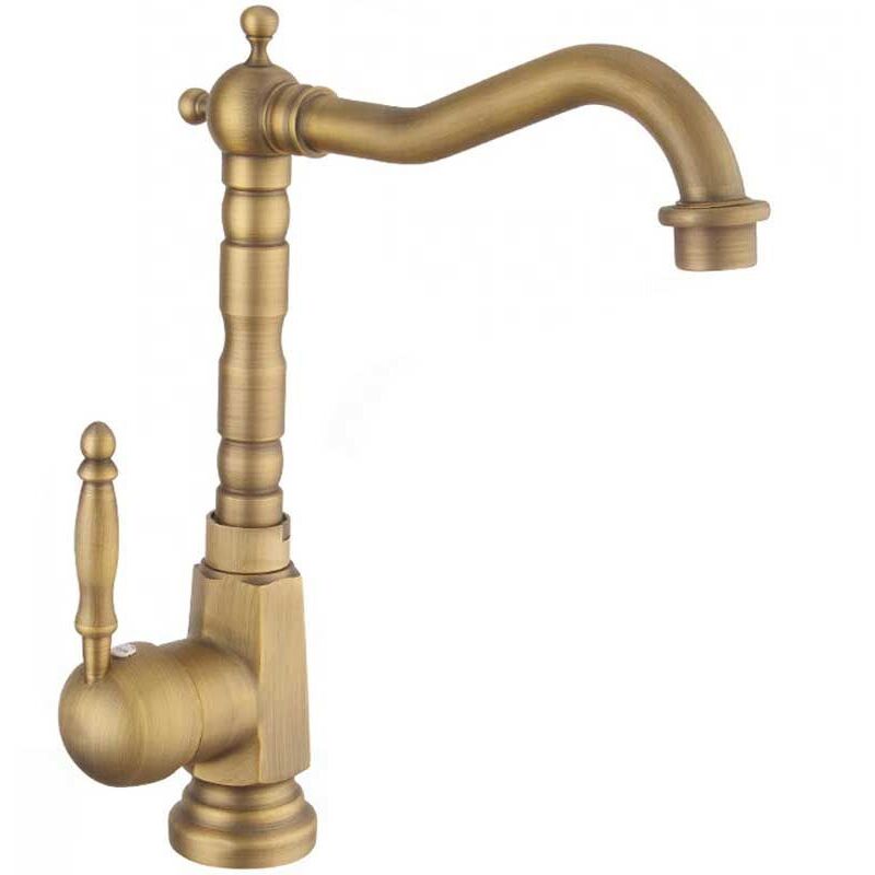 foto del prodotto rea rubinetto lavabo bona old gold high