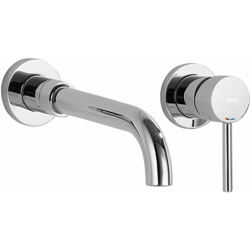 foto del prodotto rea rubinetto lavabo da incasso lungo long chrome box