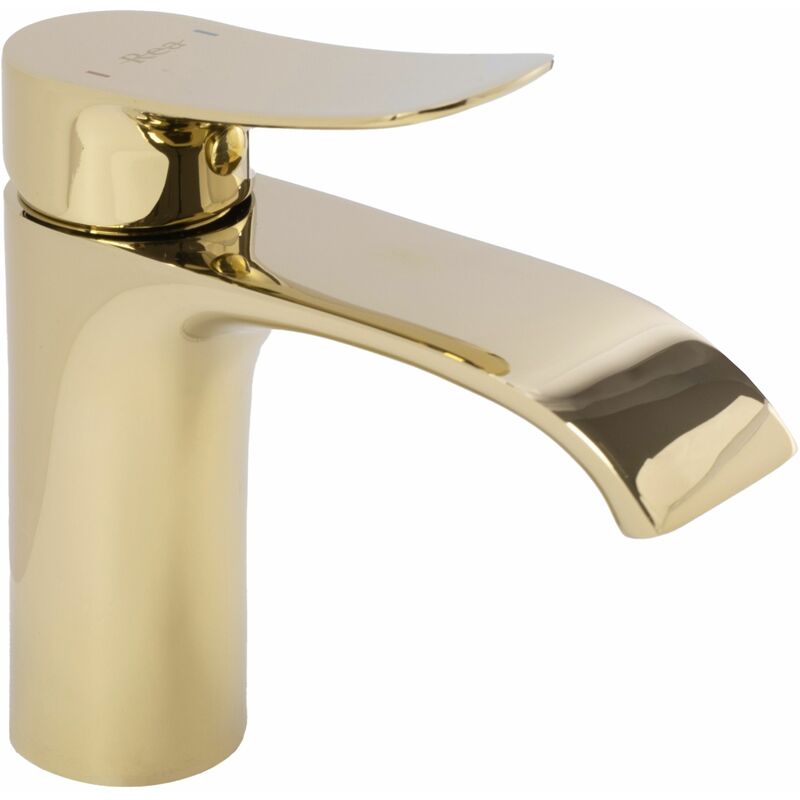 foto del prodotto rea rubinetto lavabo dart gold low