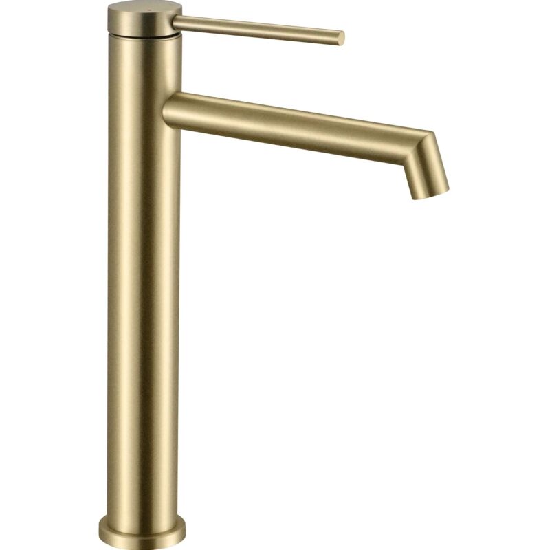 foto del prodotto rea rubinetto lavabo foss gold brush high