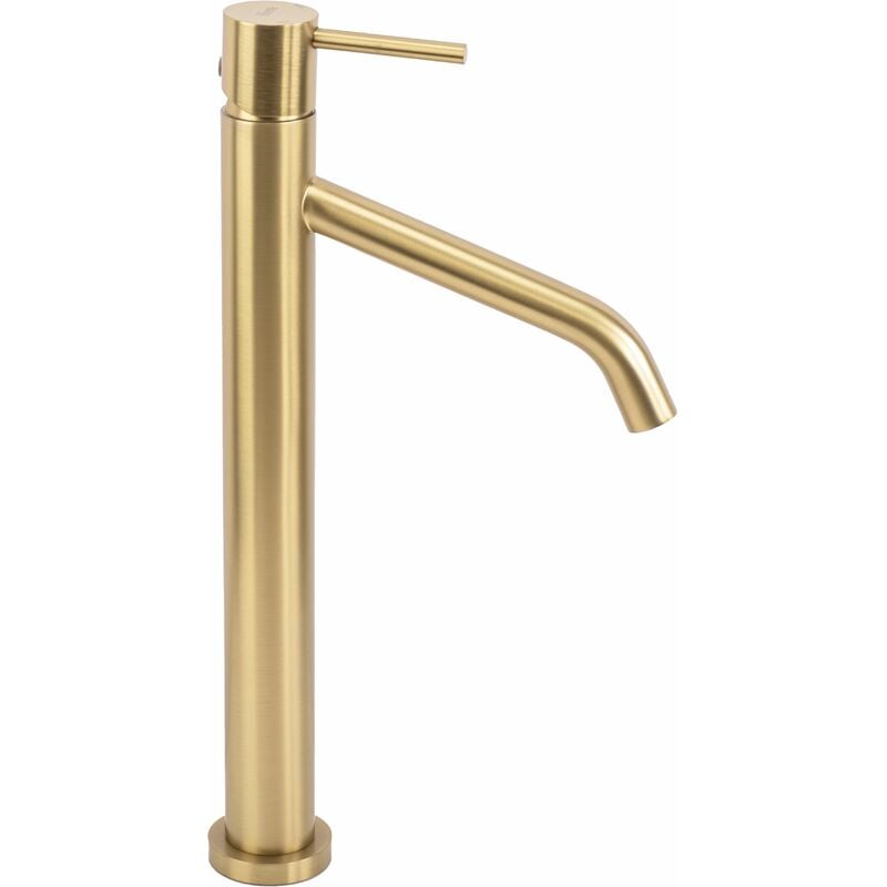 foto del prodotto rea rubinetto lavabo level brush gold high