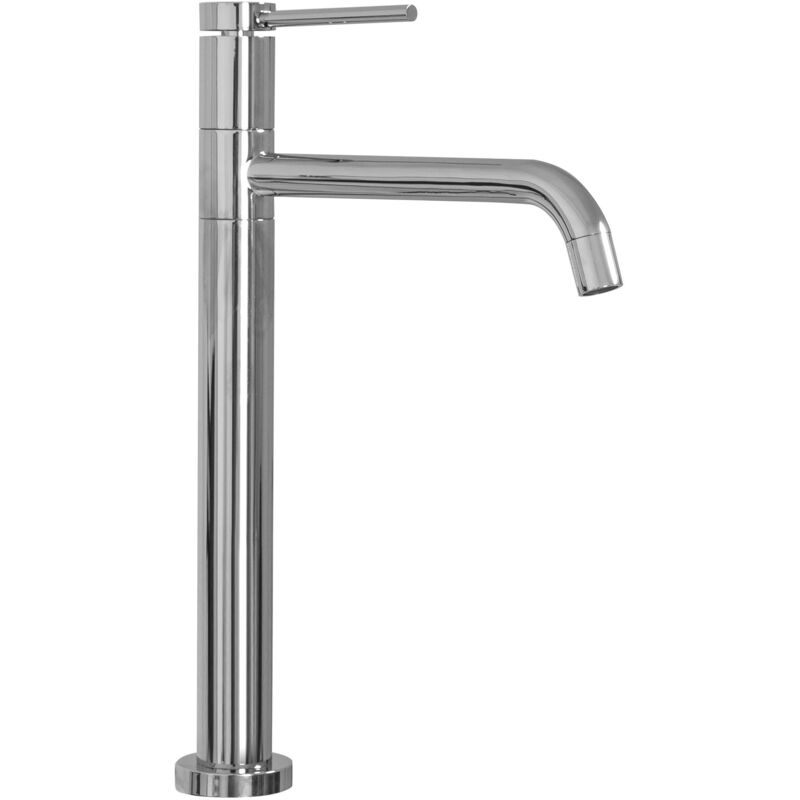 foto del prodotto rea rubinetto lavabo lugano slim chrome high