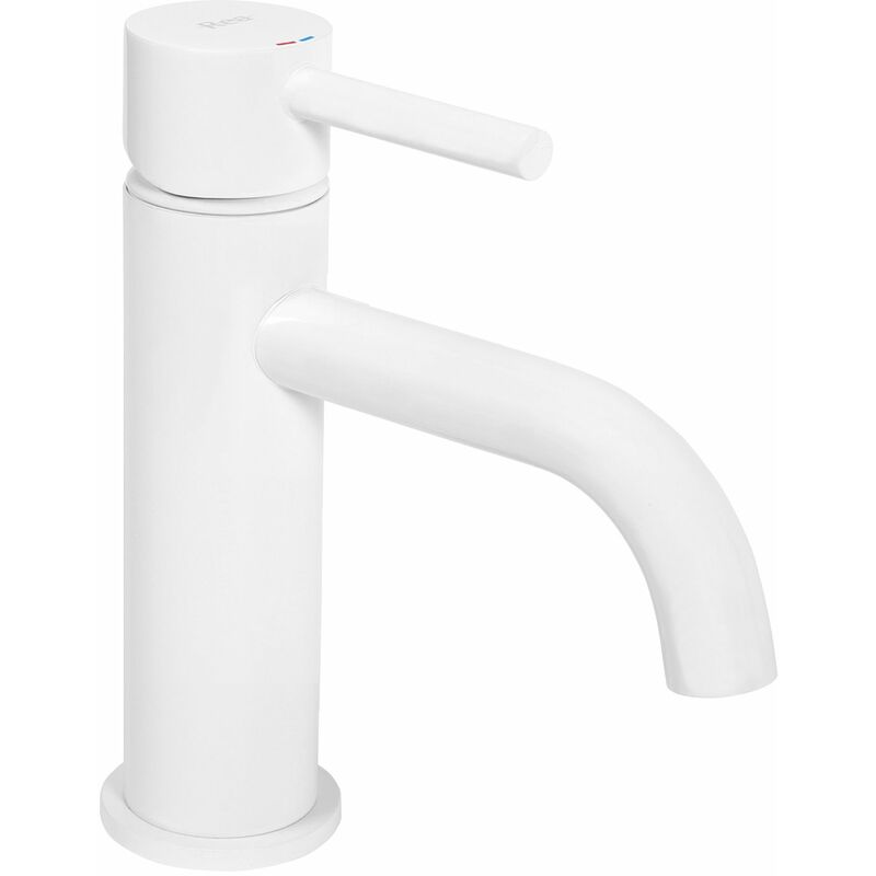 foto del prodotto rea rubinetto lavabo lungo white low