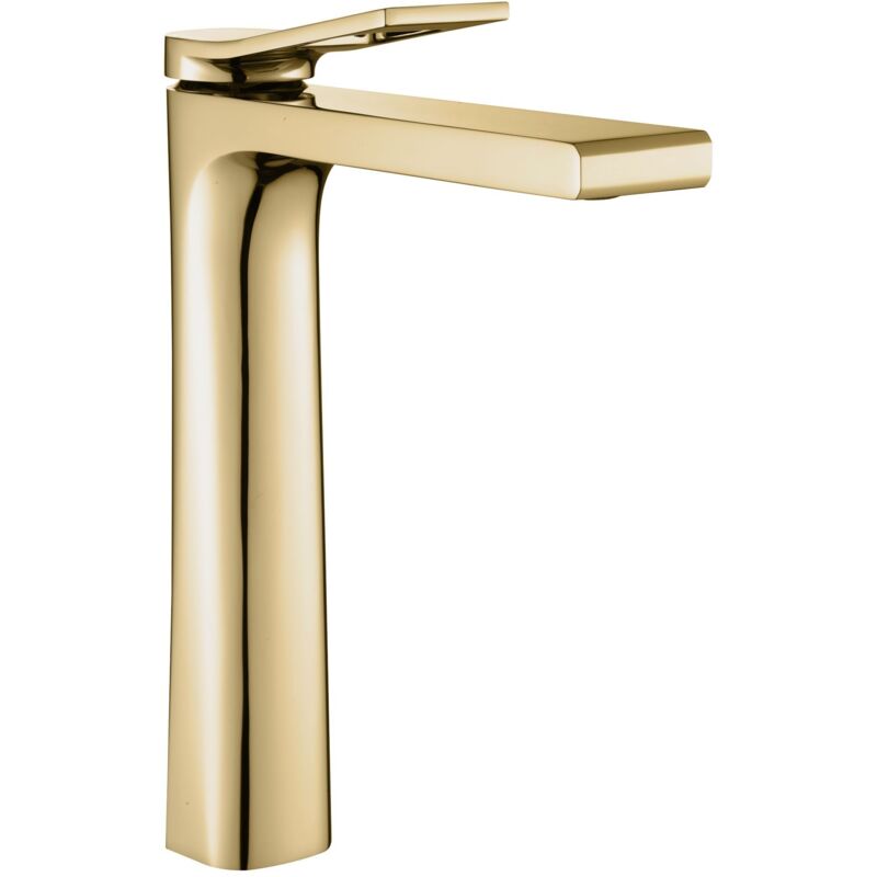 foto del prodotto rea rubinetto lavabo soul gold high