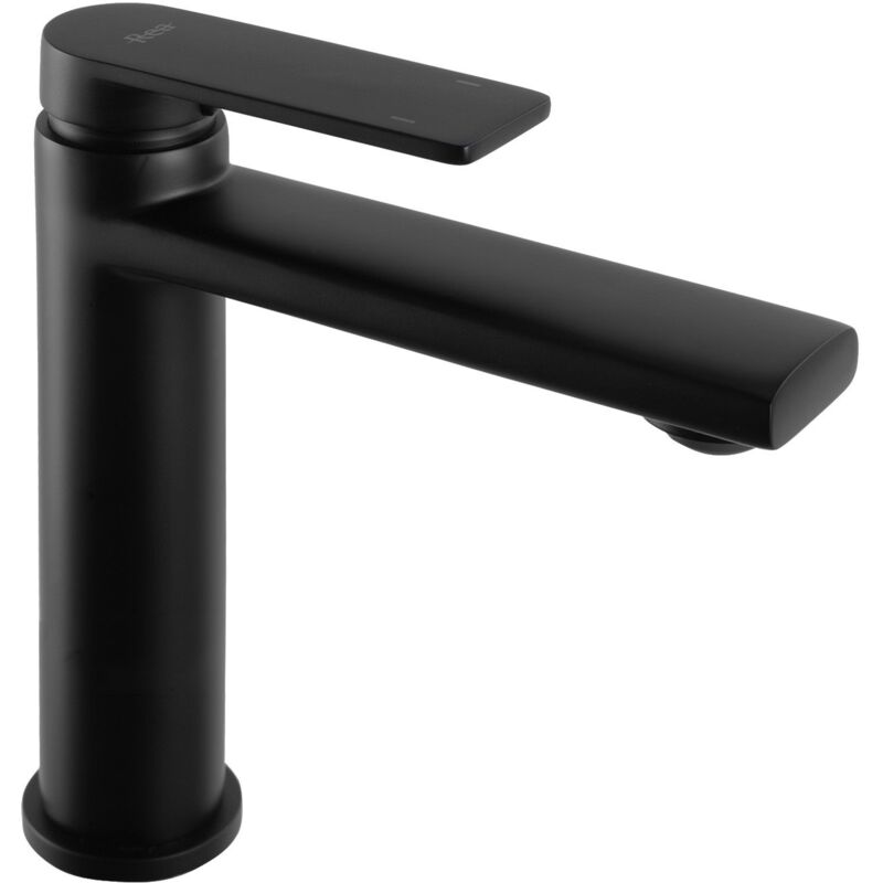 foto del prodotto rea rubinetto lavabo verso black low