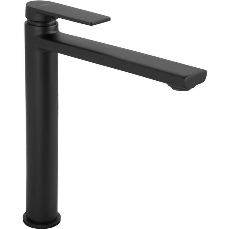 foto del prodotto rea rubinetto lavabo verso black matt high