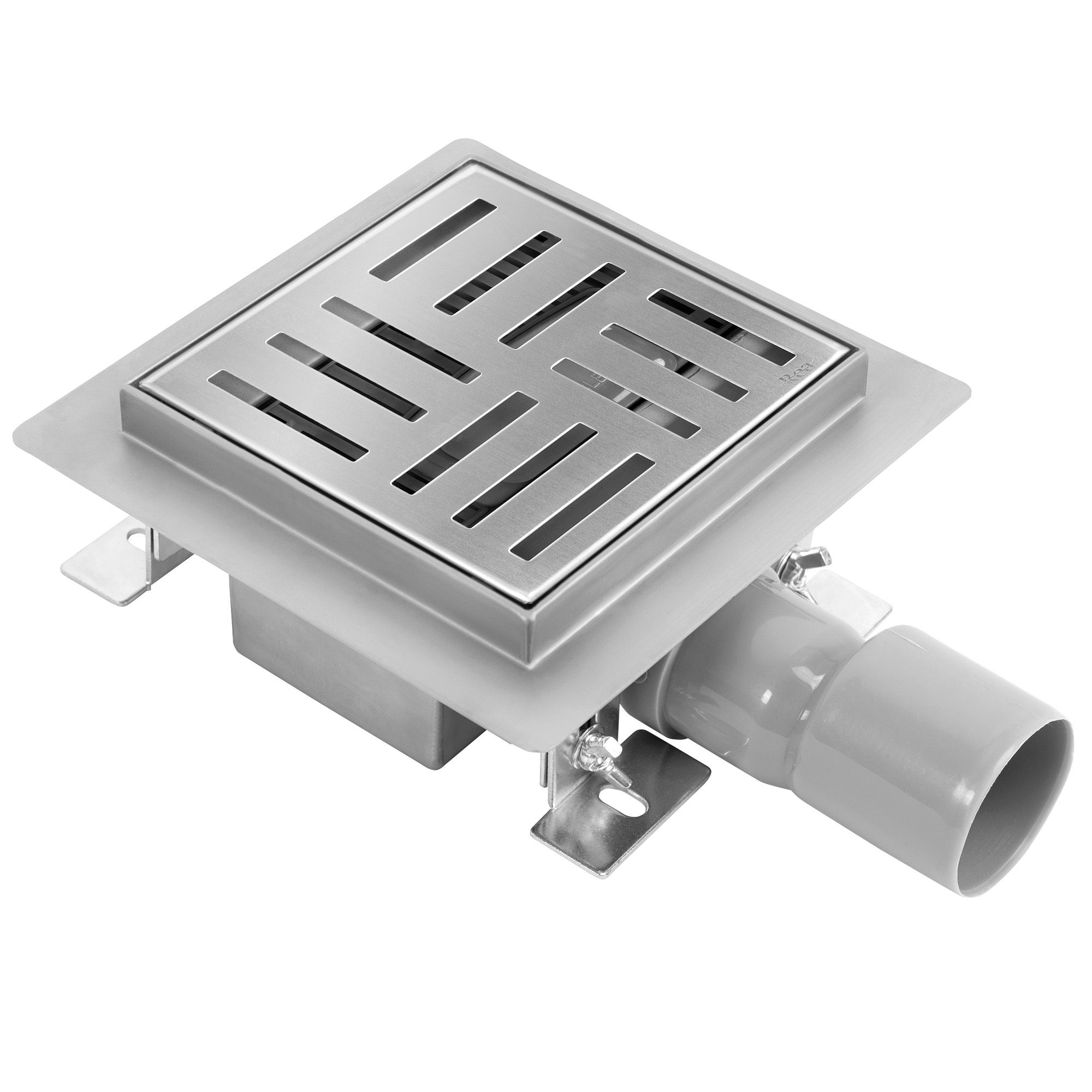 foto del prodotto rea scarico lineare cross 150x150 nickel brush