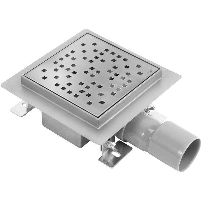 foto del prodotto rea scarico lineare dots 150x150 nickel brush