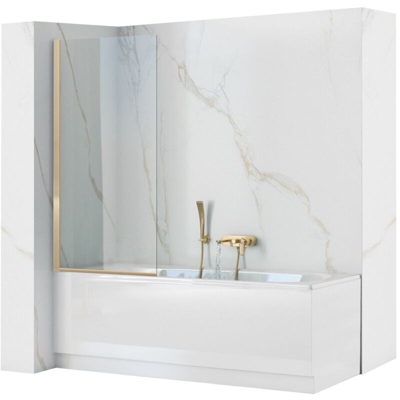 foto del prodotto rea schermo vasca elegant gold 70