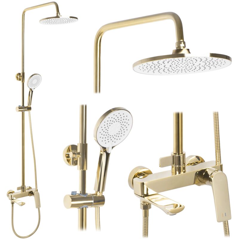 foto del prodotto rea set doccia avalon gold