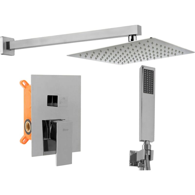 foto del prodotto rea set doccia da incasso fenix chrome box