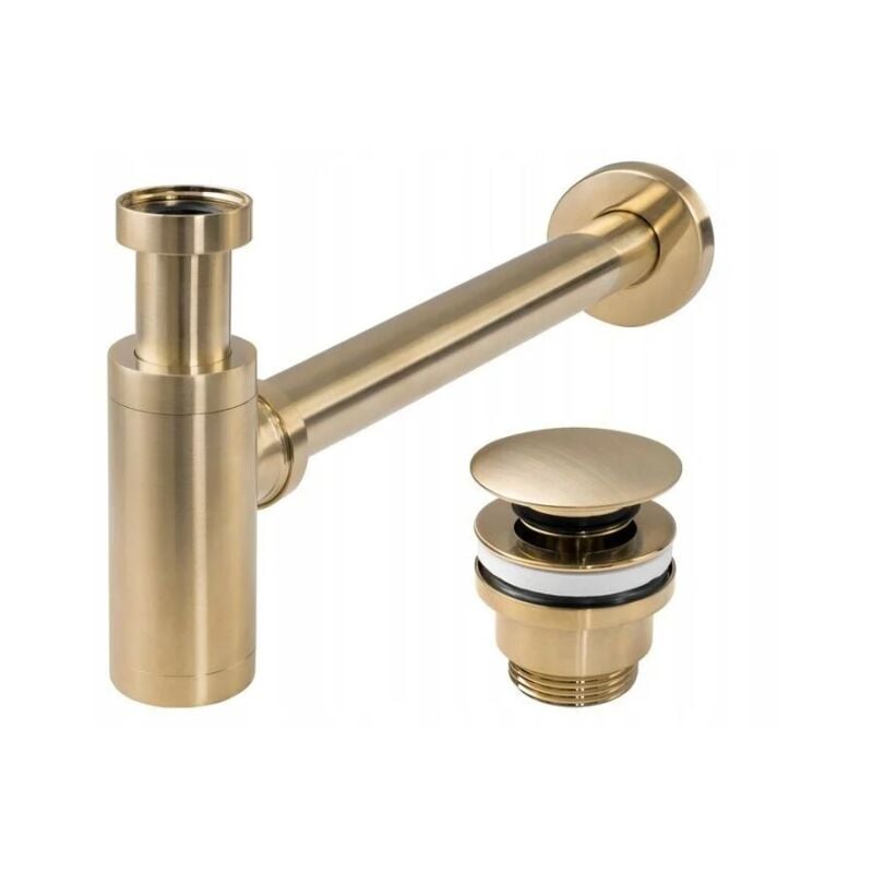 foto del prodotto rea sifone per lavello mat gold