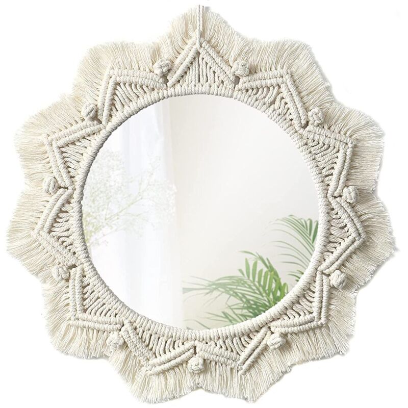 foto del prodotto rea specchio da parete boho 50cm 322047
