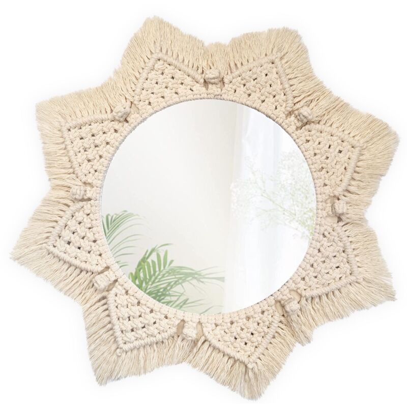 foto del prodotto rea specchio da parete boho 53cm 322048
