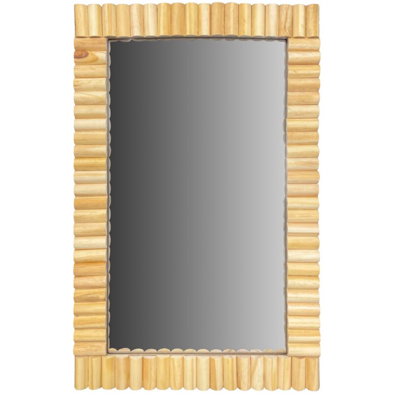 foto del prodotto rea specchio da parete boho 55cm klna mr01