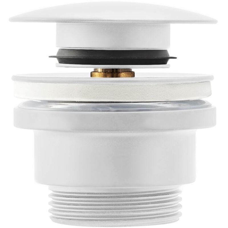 foto del prodotto rea tappo per lavabo universale klik klak white