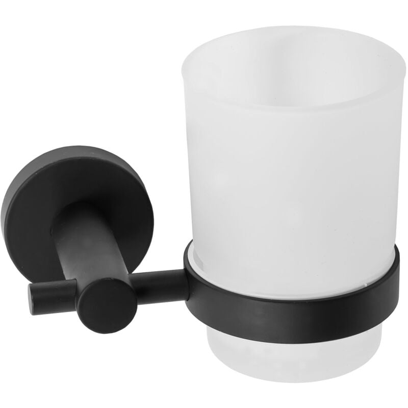 foto del prodotto rea tazza porta spazzolini black 322233c
