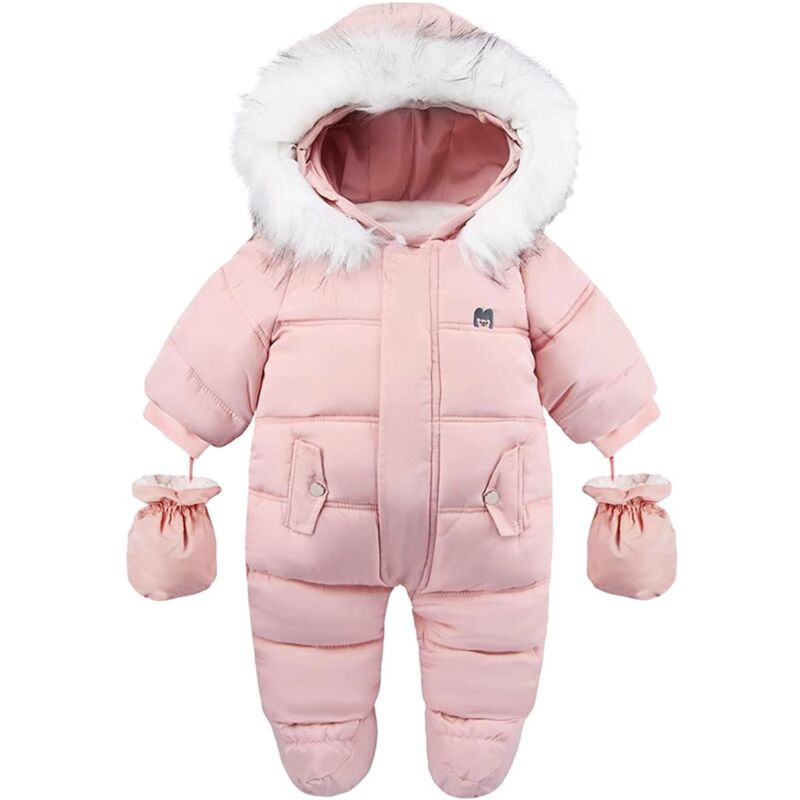 foto del prodotto rea tuta da neve per bambini pink 67 72cm