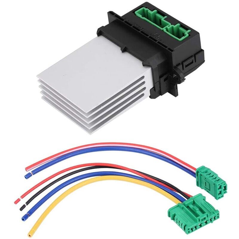 foto del prodotto readcly resistenza ventola ventilatore auto, resistenza ventola riscaldatore con cablaggio, motore riscaldatore per 6441l2