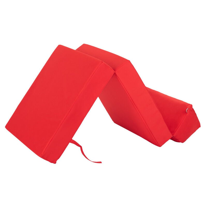 foto del prodotto ready steady bed materasso pieghevole, futon resistente all acqua per campeggio, materasso pieghevole con poggiatesta, materasso da viaggio
