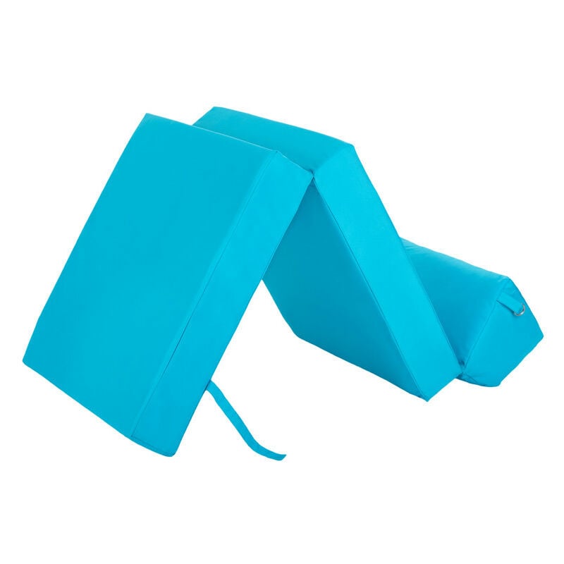 foto del prodotto ready steady bed materasso pieghevole, futon resistente all acqua per campeggio, materasso pieghevole con poggiatesta, materasso da viaggio