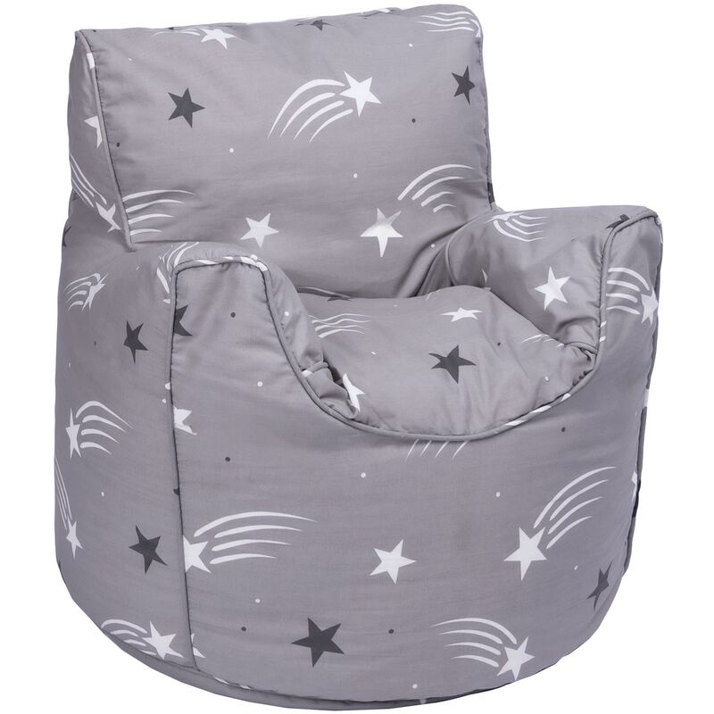 foto del prodotto ready steady bed poltrona a sacco per bambini, poltrona a sacco per sala giochi, 60x50x50 cm piccola poltrona a sacco per bambini, mobili per