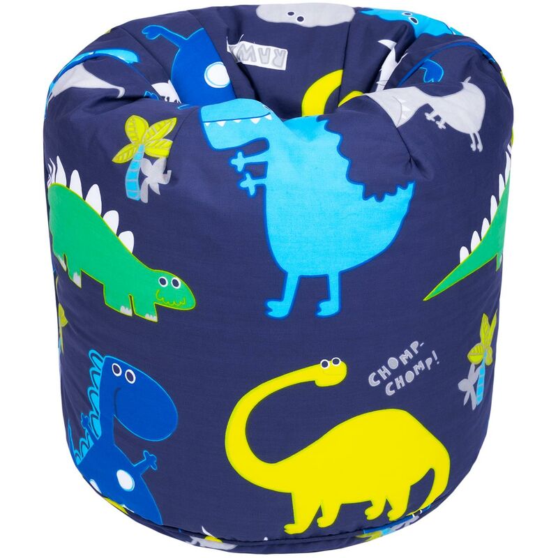 foto del prodotto ready steady bed pouf per bambini per rilassarsi, pouf a sacco per bambini per sale giochi e salotti, 50x50 cm poltrona pouf per bambini con