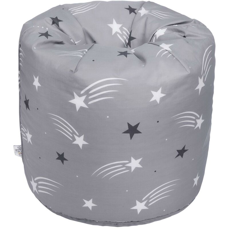 foto del prodotto ready steady bed pouf per bambini per rilassarsi, pouf a sacco per bambini per sale giochi e salotti, 50x50 cm poltrona pouf per bambini con