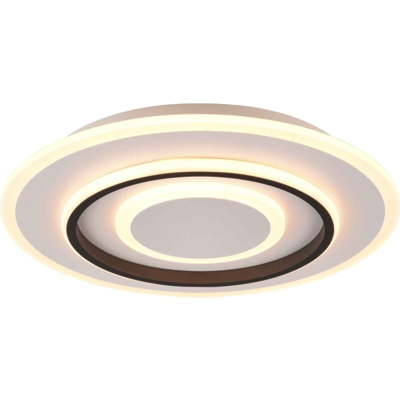foto del prodotto reality leuchten jora plafoniera led 46w 5400lm, 2700 6000k rotonda con telecomando multifunzione d. 41cm dimmerabile