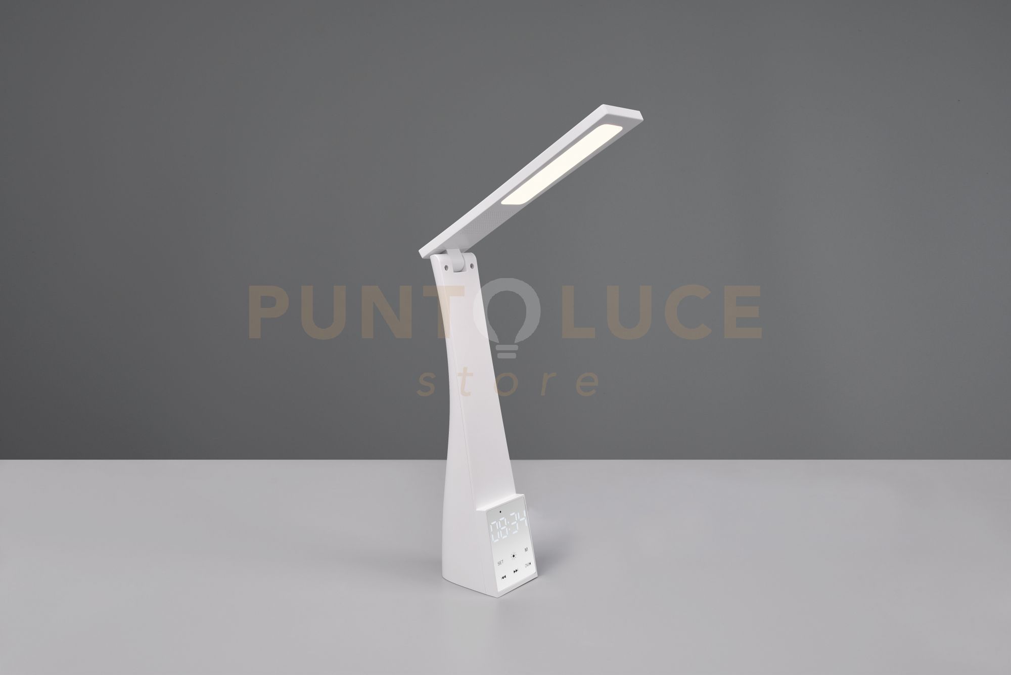 foto del prodotto reality leuchten lampada da studio linus led bianca r52681101