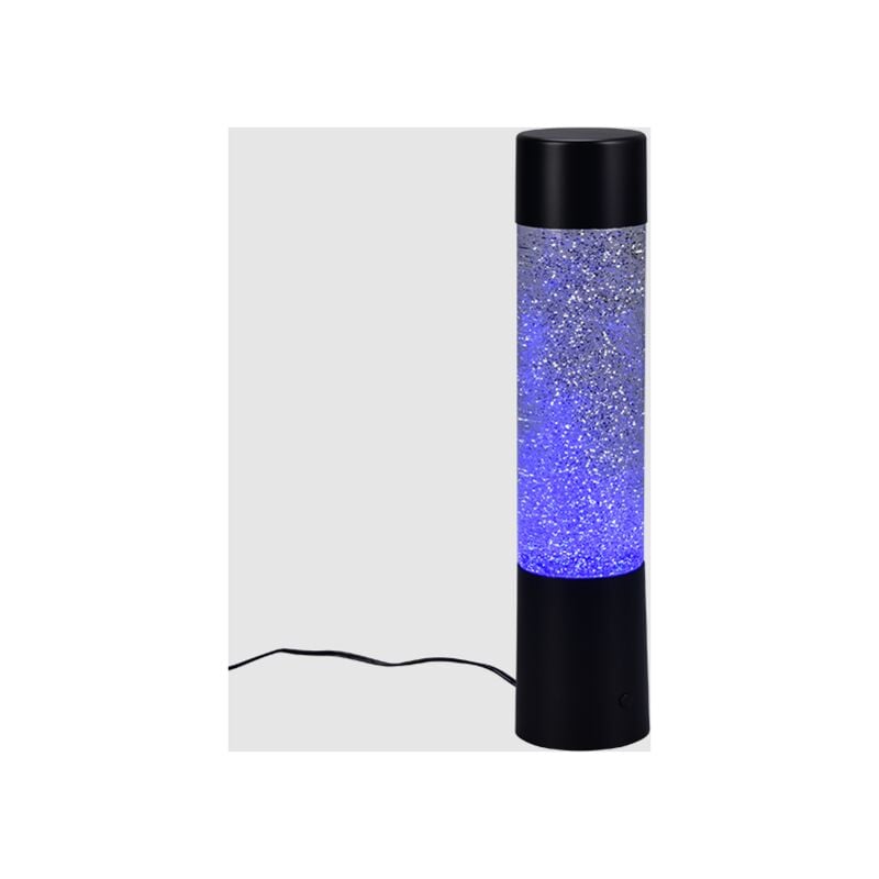 foto del prodotto reality leuchten lampada da tavolo led rgb trio lighting glitter 9w nero opaco r50871032