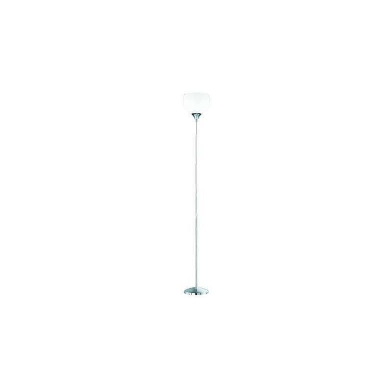 foto del prodotto reality leuchten lampada piantana junior e27 75w h 180cm diametro 25cm cromo