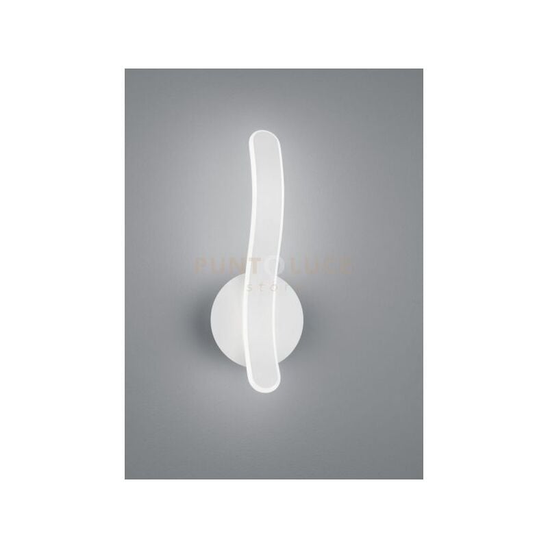 foto del prodotto reality leuchten parma applique led 11w 1400lm, 4000k bianca con dimmerazione ad interruttore h.39cm