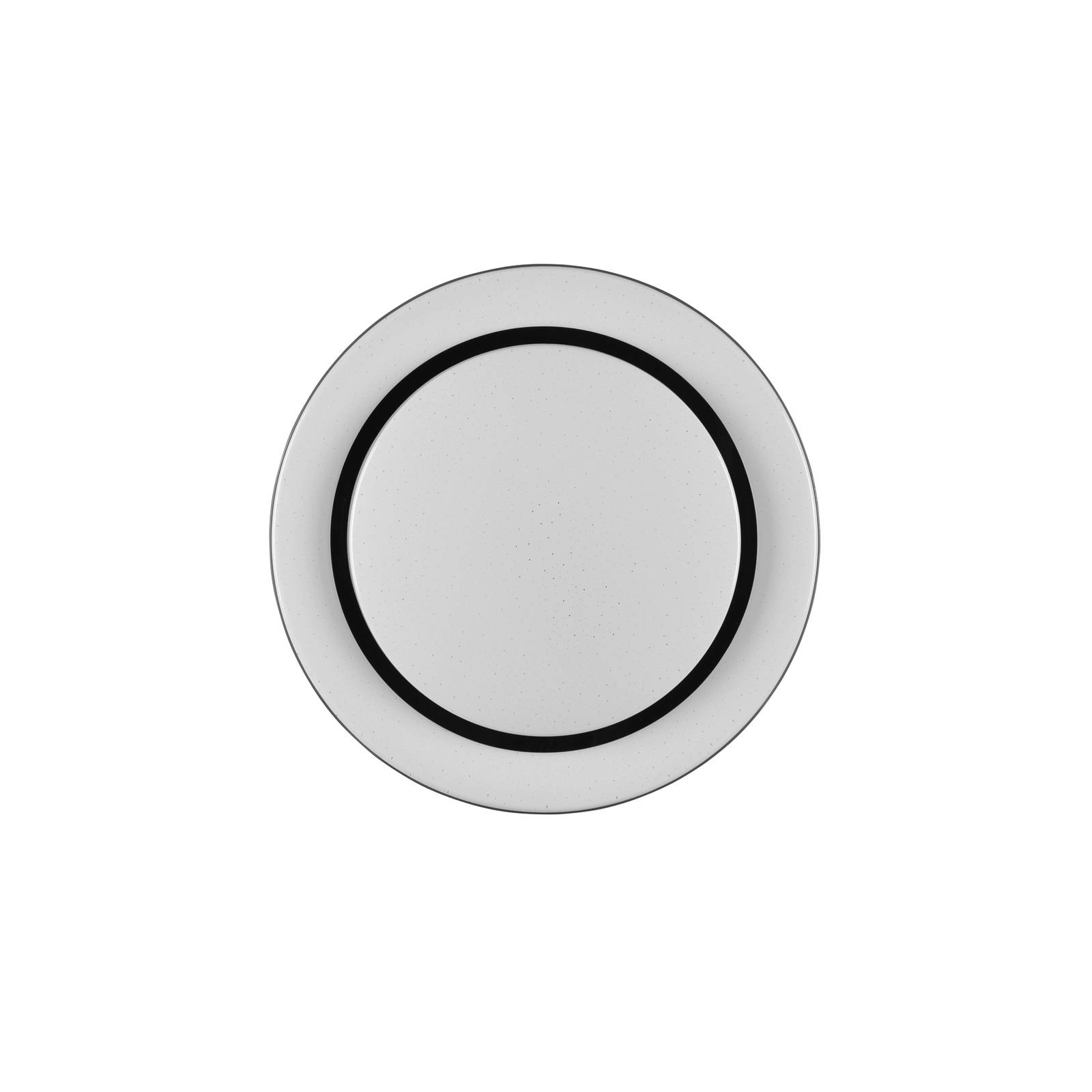 foto del prodotto reality leuchten plafoniera a led atria, 38 cm, nero, plastica, cct