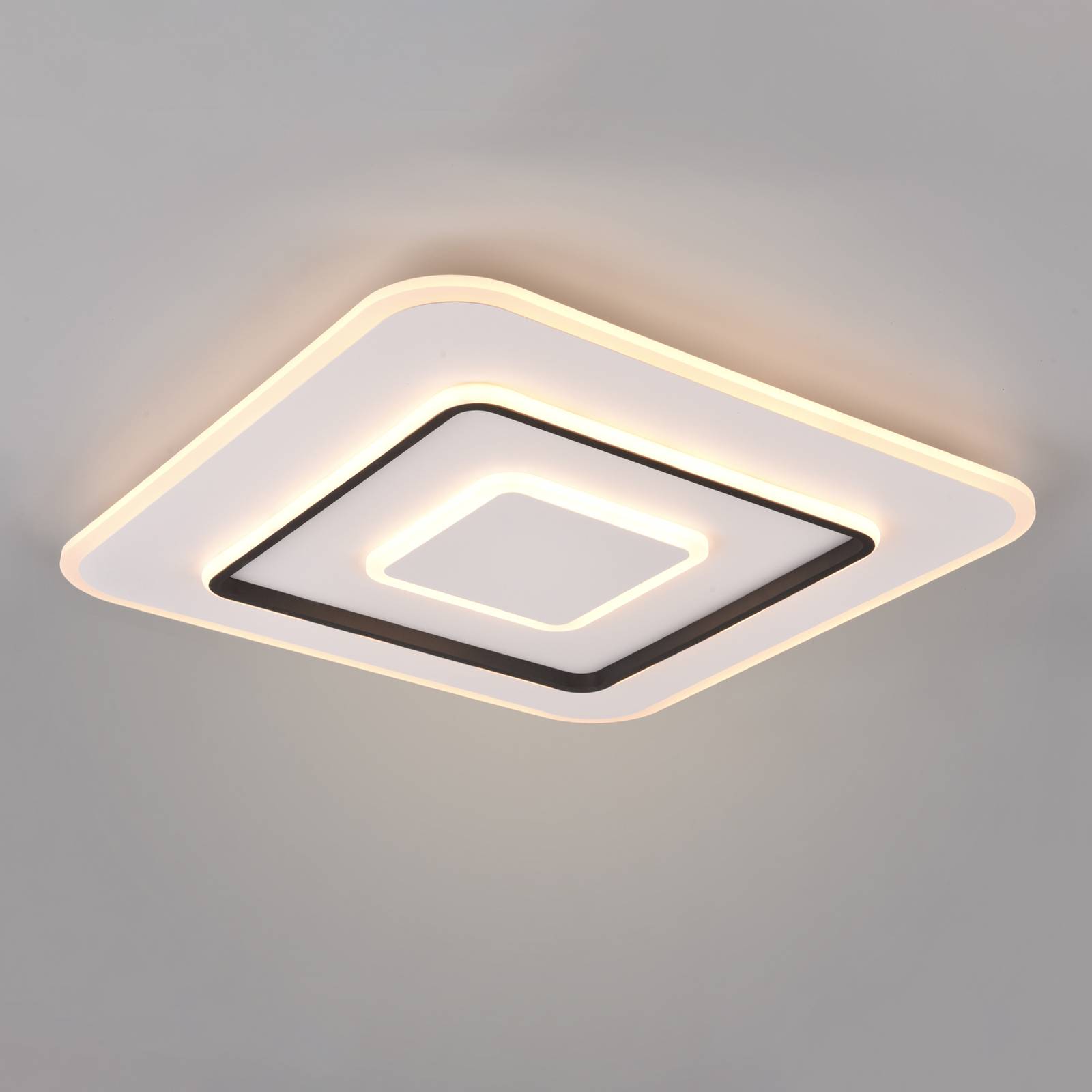 foto del prodotto reality leuchten plafoniera led jora angolare, 60 x 60 cm