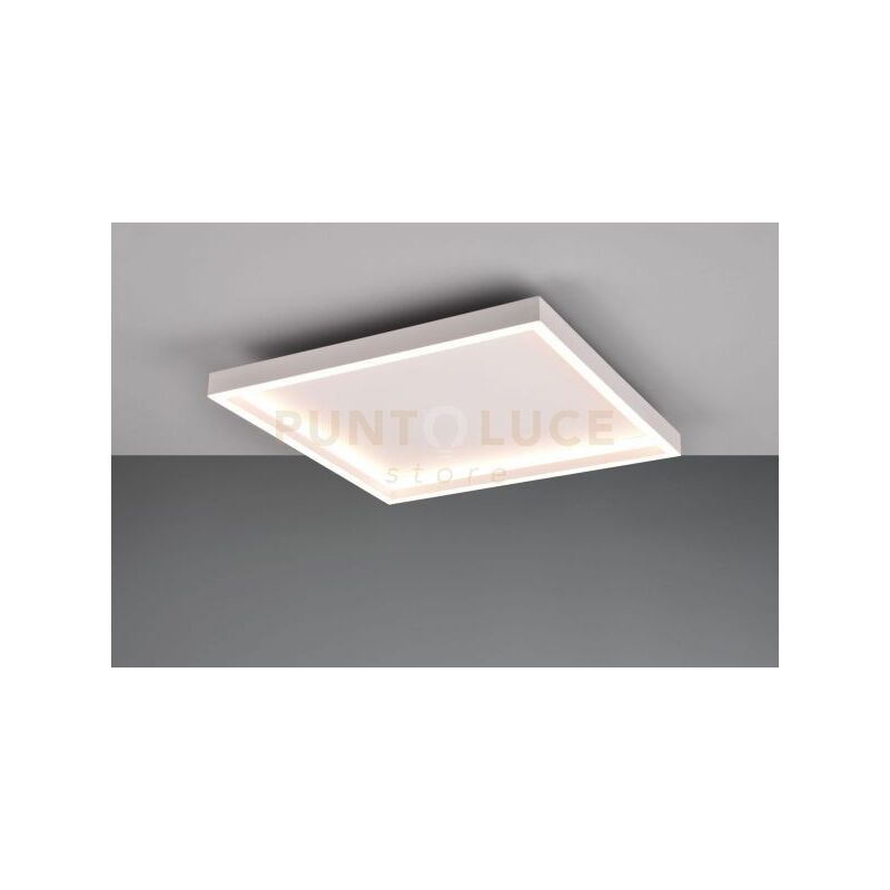 foto del prodotto reality leuchten plafoniera led quadrata trio lighting serie rotonda 20w 3000k bianco opaco r64502931