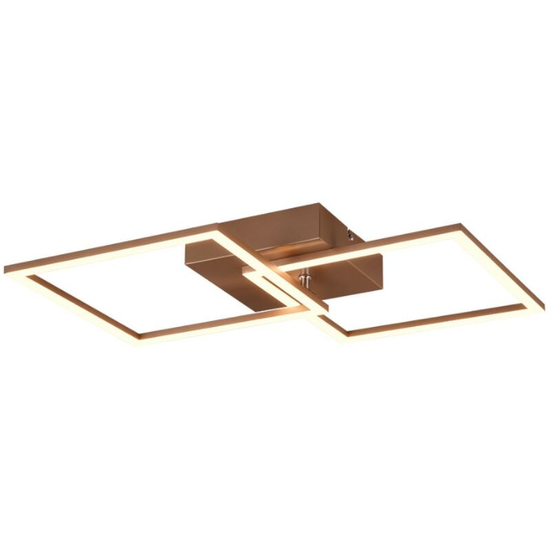 foto del prodotto reality leuchten plafoniera led trio lighting trail 20w 3000k coffe r64492165