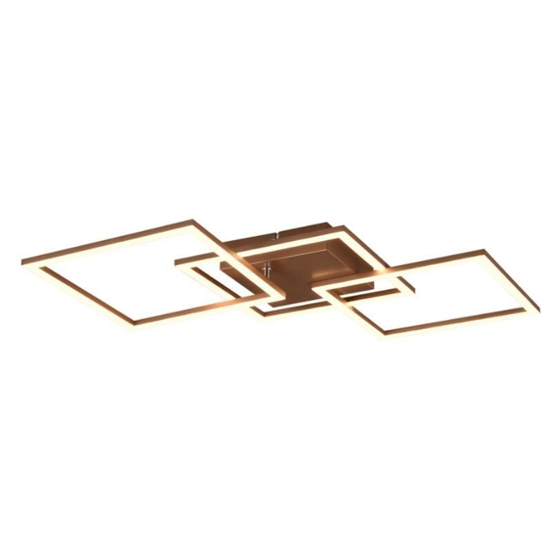 foto del prodotto reality leuchten plafoniera led trio lighting trail 31w 3000k coffee r64493165