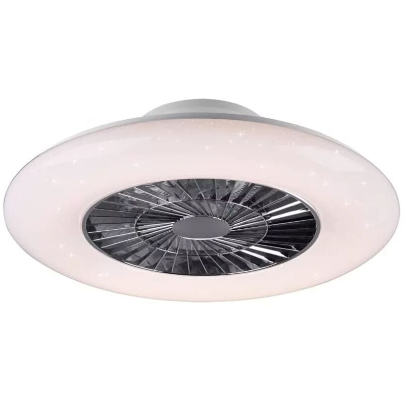 foto del prodotto reality leuchten ventilatore da soffitto visby con led incluso 60 cm, 40w