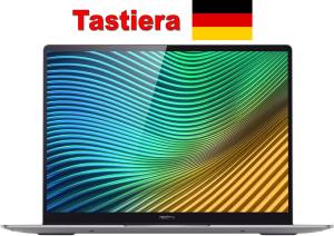 foto del prodotto realme book prime de 8 512gb cloudpro002 i5 11320h w11h tast.tedesca