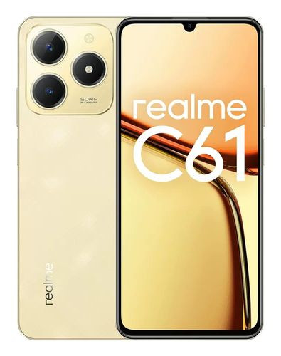 foto del prodotto realme c61 sparkle gold 6.7 6gb 256gb